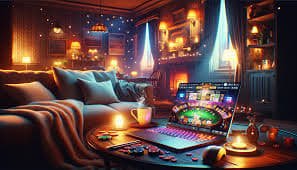 Joker Gaming app interface on mobile showing slot reels and game controls